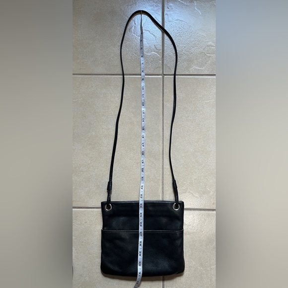 Margot Women’s Genuine Leather Small Crossbody Bag Black EUC - Picture 6 of 13